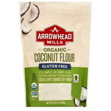 Arrowhead Mills Coconut Flour Gluten Free 에로우헤드 밀즈 코코넛 가루 홈베이킹키트 453g 1팩