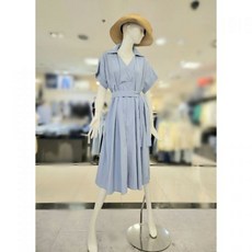 올리브데올리브 브이 카라넥 버튼 벨티드 원피스YW4Mo312 백화점 아울렛 (3570569)