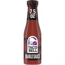 Taco Bell 타코 벨 디아블로 소스 7.5 온즈 2 병