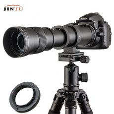 카메라렌즈 JINTU-420-800mm F8.3-16 슈퍼 망원 렌즈 수동 초점 줌 삼성 소니 NEX DSLR 카메라 포토 그래프, Nikon, Nikon