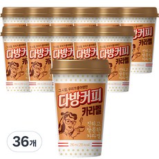 소와나무 다방커피 카라멜, 250ml, 36개