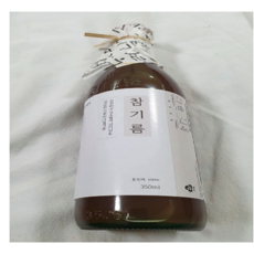 만나프레시 참기름 당일착유 저온압착 통참깨100% 방부제no sesame oil, 1개, 350ml