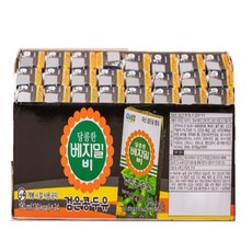 달콤한 베지밀B 검은콩 두유, 190ml, 24개
