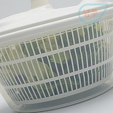 녕쭈 채소탈수기 화이트 주방탈수기 채소물털기