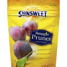 Sunsweet Amazin' 움푹 들어간 말린 자두 226.8g(8온스), 1) 1 Pound (Pack of 1)