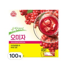 오뚜기 새콤달콤 건강한 오미자차 18g (100개입), ONE COLOR, 18G 100개