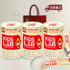 정관장 홍이장군 키즈랩 프로바이오틱스 1.5g x 90포 바나나맛, 45g, 3개