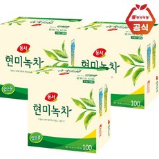 동서 현미녹차 100T(업소용)x3개, 300개