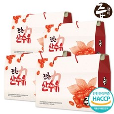 [K쇼핑]즙쟁이 산수유즙 4박스 120포, 소
