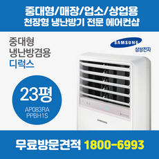 삼성 업소용 스탠드 삼성 시스템에어컨 PAC 냉난방 인버터 디럭스 23평 (AP110RAPPHH1S)
