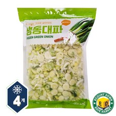 냉동 대파 슬라이스 1kg, 4개