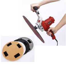 220V 전기 콘크리트 에폭시 시멘트 모르타르 흙손 벽 연마 기계 390MM 0-200RPM Y, 02 러시아