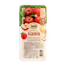 뉴뜨레 냉동 사과 퓨레 국내산 1kg, 1개