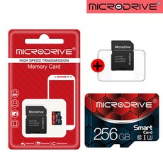 MICRODRIVE SD메모리카드 EVO Plus 자동차블랙박스메모리카드 휴대폰sd카드 마이크로sd카드, 256GB