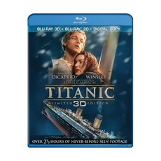 타이타닉 Titanic 3D 블루레이 제임스 카메론 감독 디카프리오 케이트 윈슬렛