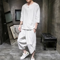 남성인견생활복