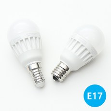 LONG e17 미니크립톤 LED 5W, 주광색, 2개