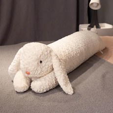 안고자는 베개 바디필로우 토끼 애착인형 곰 인형, 화이트 토끼
