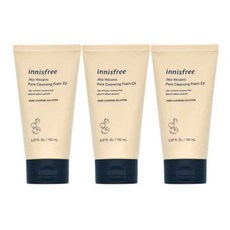 이니스프리 화산송이 모공 클렌징 폼, 3개, 150g