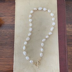 진주토글바목걸이