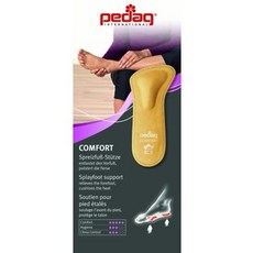 Pedag Comfort 가죽 교정기 스트랩 및 발뒤꿈치 패드 Tan 미국 W9/EU 39