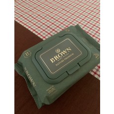 브라운휴대용물티슈