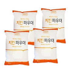 베이시스 통닭 가라아게 치킨파우더 업소용 치킨파우더, 4개, 5kg