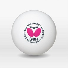 버터플라이 탁구공 3스타 G40+(3개입)