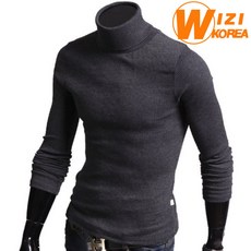 삼각 골지 목폴라티 터틀넥 니트 목티 MZ9372N
