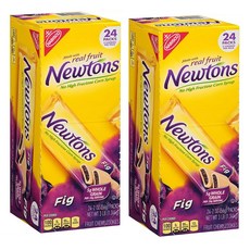 Newtons Soft & Chewy Fig Cookies 뉴톤즈 소프트 츄이픽 개별포장 쿠키 2oz(56g) 24개입 2박스