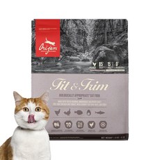  오리젠 어덜트 피트앤트림 고양이 건식사료, 닭, 1.8kg, 1개 