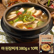 [시집가는농산] 마 된장찌개 380g x 10팩, 없음, 10개