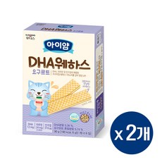 일동후디스 아이얌 DHA 웨하스, 36g, 2개, 요쿠르트