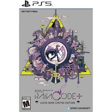 마스터 탐정 아카이브 RAIN CODE Plus 루시드 누아르 한정판 플레이스테이션 5, PlayStation 5_Limited Edition