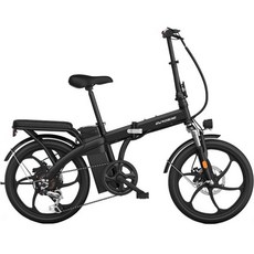 스마트 전기 자전거 20 인치 리튬 배터리 접이식 디스크 브레이크 가변 속도, 20AH One wheel6speed