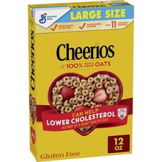 치리오스 철분시리얼 오리지널 340gx3개/General Mills Cheerios Oat Cereal3ct, 3개, 340g