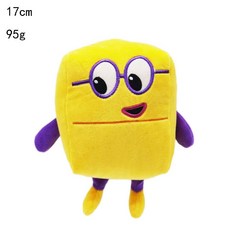 넘버블럭 인형 넘버블럭스 피규어 어린이 숫자 캐릭터 애착인형, 16-30cm, B, 1개