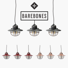  Barebones 베어본즈 에디슨 3구 스트링 랜턴 Edison String Lights, 앤틱 브론즈, 1개 