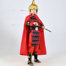 어린이갑옷 의상 고려시대 연극 코스프레 학예회 전신
