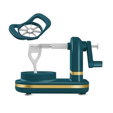스테스 칼날이 다기능 수동 식품 분쇄기 사과 필러 플라스틱 슬라, 5.D, 1개