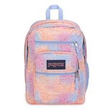 잔스포츠 JanSport 대학을 위한 대형 노트북 백팩 - 2개의 칸이 있는 컴퓨터 가방 인체 공학적 어깨 스트랩 15인치 슬리브 운반 손잡이 책 배낭 러셋 레드 12876