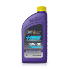 로얄퍼플 HPS 5W30 하이퍼포먼스 100% 합성 엔진오일, 1개, 1l