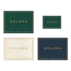 JUNGKOOK - [GOLDEN] (All Set Ver.) SHINE Ver. + SOLID Ver. + SUBSTANCE Ver. + Weverse Albums Ver. +, JUNGKOOK - [GOLDEN] (All Set V
