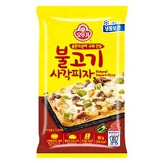 오뚜기 불고기 사각피자 홈파티음식 간편한간식 가정간편식 맛있는 홈캉스 96G, 18개