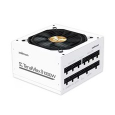 잘만 TeraMax 2 1000W 80PLUS Gold 풀모듈러 파워 ATX 3.0 PCIE5 화이트 ZM1000-TMX2