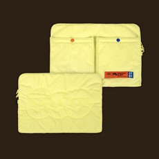 오롤리데이 생일 기념일 선물추천 O LD X Sweetch 노트북 파우치 Lemon