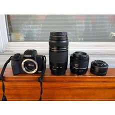 캐논 EOS M50 Mark II 24.1MP 미러리스 카메라 블랙 3렌즈 상세정보 참조 - 캐논마크3