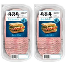 육공육 CJ 육공육 등심슬라이스햄90g, 2개, 90g