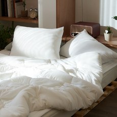  이불백과 네이처스위트 모달 워싱 사계절 화이트 크림 차렵이불 세트 