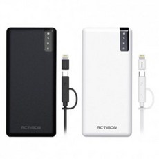 ATK376162아이엠듀 무선 충전 보조배터리 10000mAh, 무선보조배터리10000(블랙), 블랙